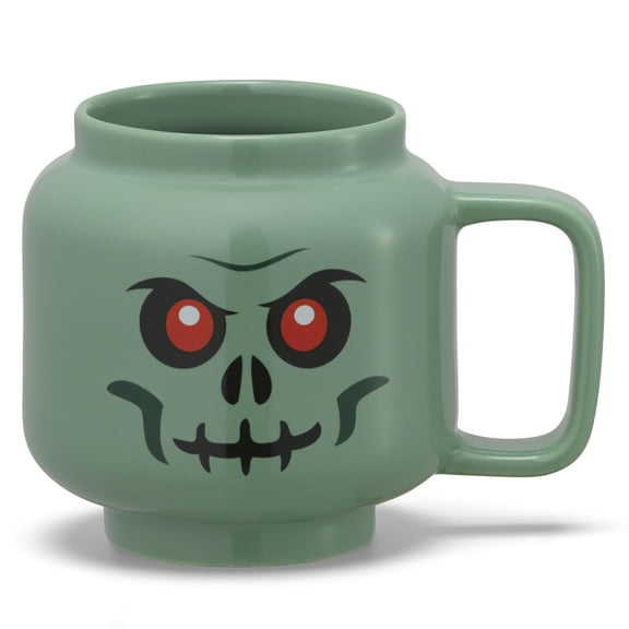 LEGO: Green Skeleton Small Ceramic Mug, 8.6oz