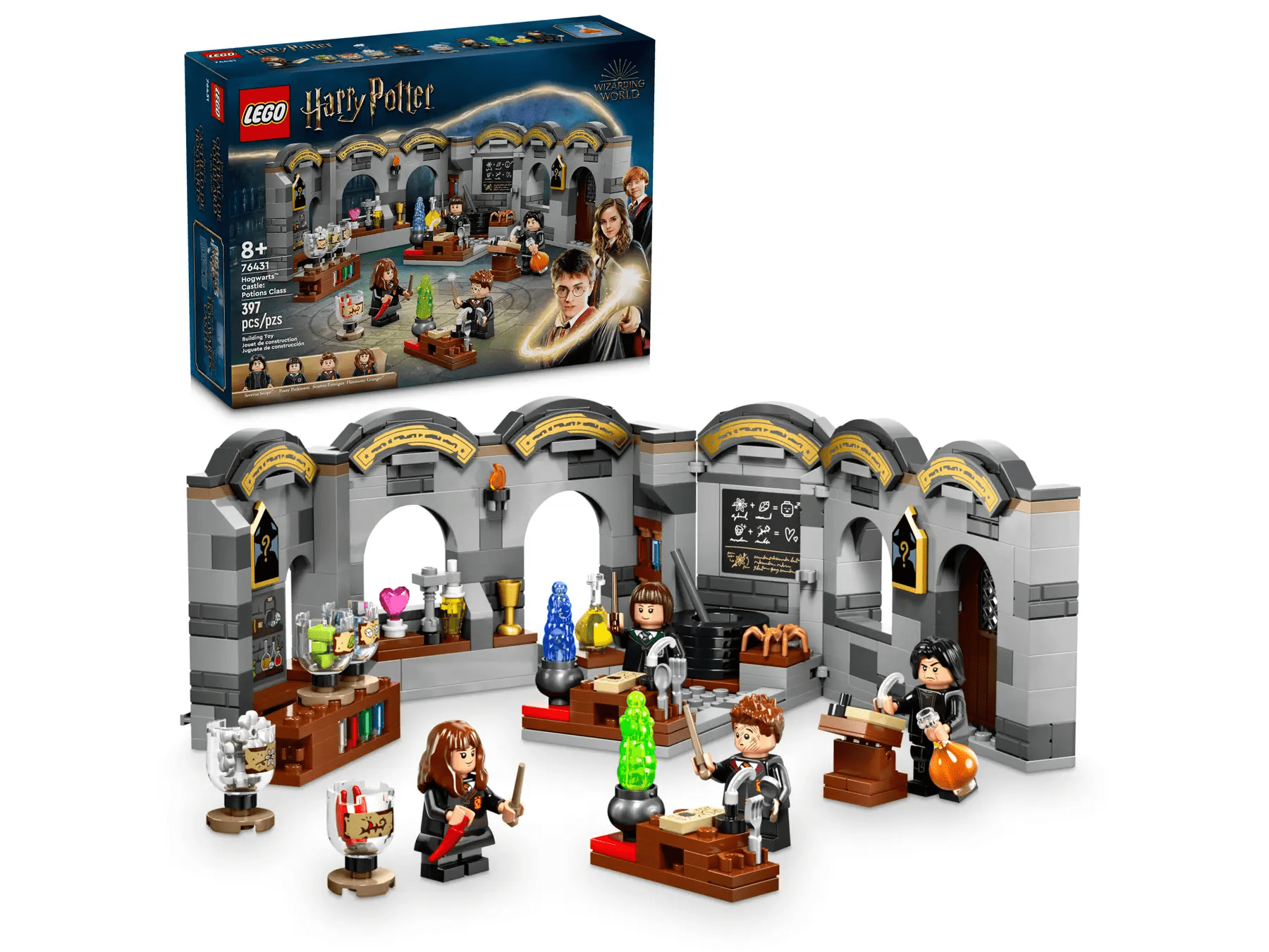 LEGO Harry Potter 76431 Hogwarts Castle: Potions Class – 397 Pieces