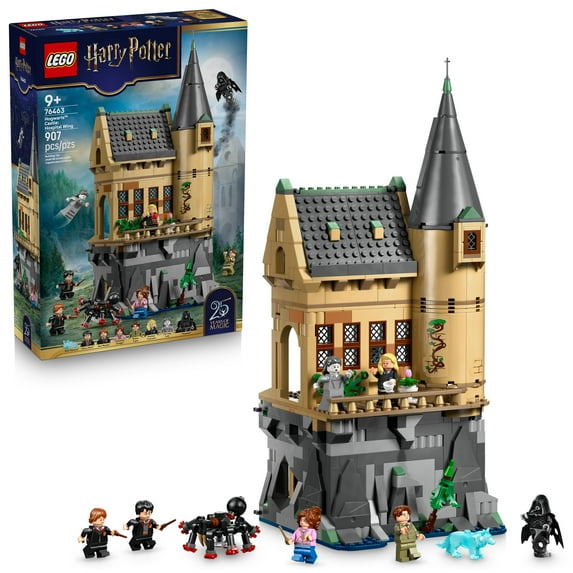 LEGO Harry Potter Hogwarts Castle: Hospital Wing Building Toy for Girls & Boys - Pretend Play Set for Kids, Ages 9+ - W/7 Minifigures & Wolf Patronus Toy Figure - Gift Idea for Birthdays - 76463
