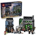 thumbnail image 1 of LEGO Harry Potter Knockturn Alley Wizarding Shops - Building Toy for Boys & Girls, Ages 8+ - Harry Potter Gift - Includes 8 Minifigures - Kids Bedroom, Desk or Bookshelf Decor - 76471, 1 of 8
