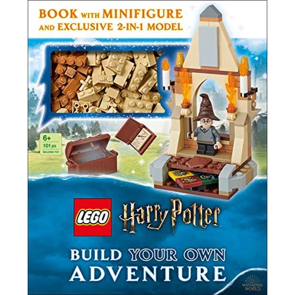Pre-Owned Lego Harry Potter Build Your Own Adventure: With Lego Harry Potter Minifigure and Exclusive Model [With Toy] (Hardcover) 1465483616 9781465483614