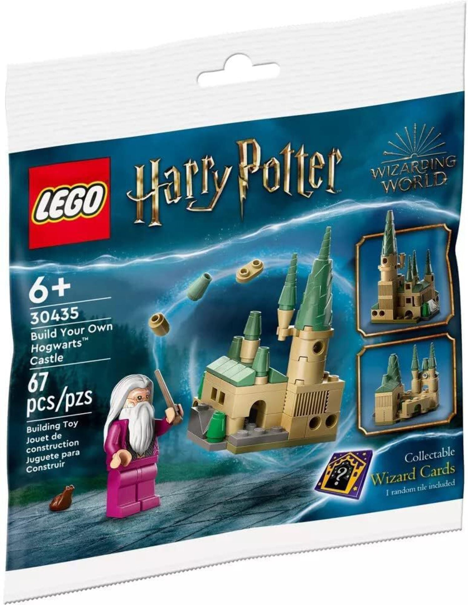 LEGO Harry Potter Build Your Own Hogwarts Polybag Set, 67 Pieces