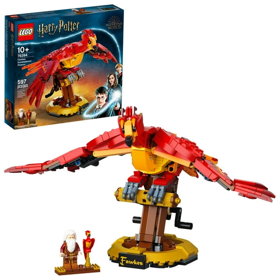 LEGO Harry Potter Fawkes, Dumbledore's Phoenix 76394 Playset
