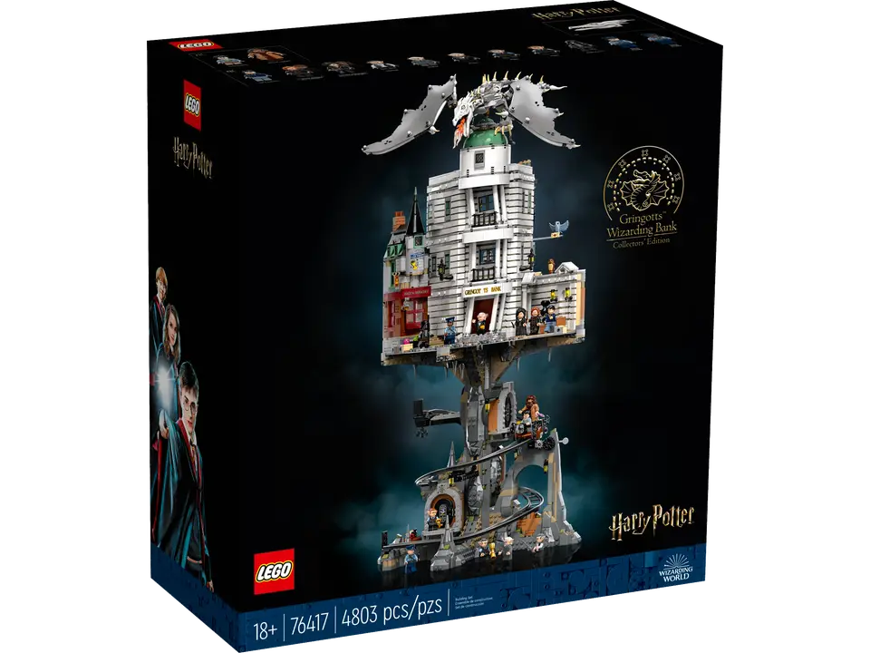 Lego Harry Potter 76417 Gringotts Wizard Bench - Collector's Edition