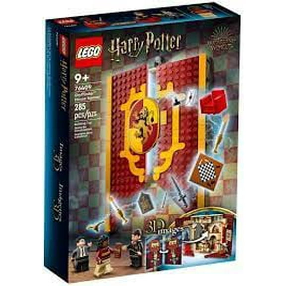 LEGO Harry Potter Gryffindor Magical Flag 9+ Years Interlocking Block Building Sets