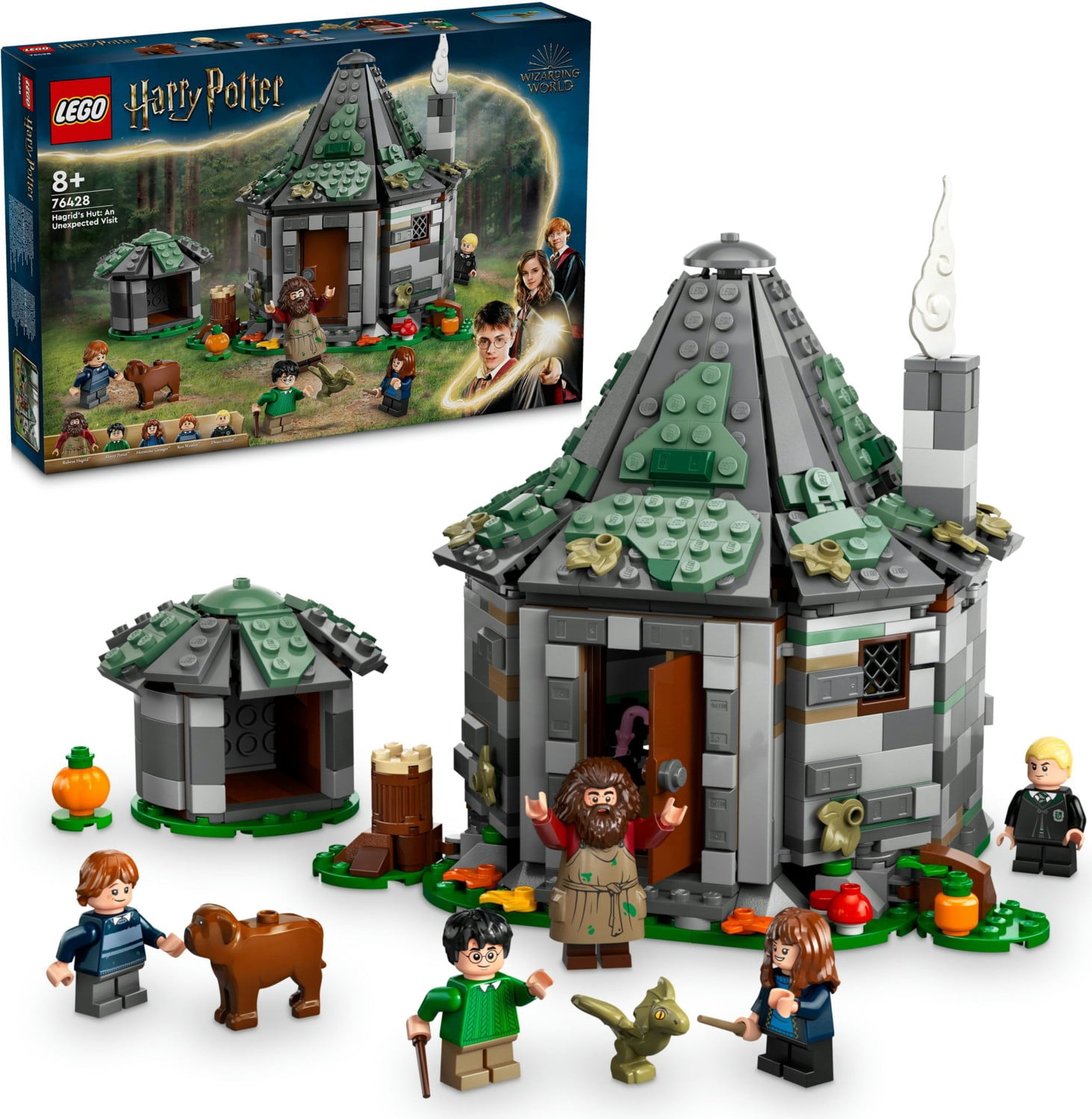 LEGO® Harry Potter™ Hagrid's Hut: An Unexpected Visit 76428 ...