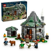 LEGO Harry Potter Hagrids Hut An Unexpected Visit - Harry Potter Toy for Boys & Girls Ages 8+ Kids Building Toys W/ Buildable House, 7 Minifigures & Dragon - 76428