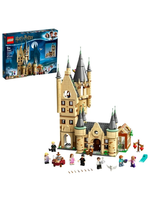 LEGO Harry Potter Hogwarts Astronomy Tower 75969, Castle Toy Playset with 8 Character Minifigures including Harry Potter and Draco Malfoy, Wizarding World, Birthday Gifts for Kids, Girls & Boys