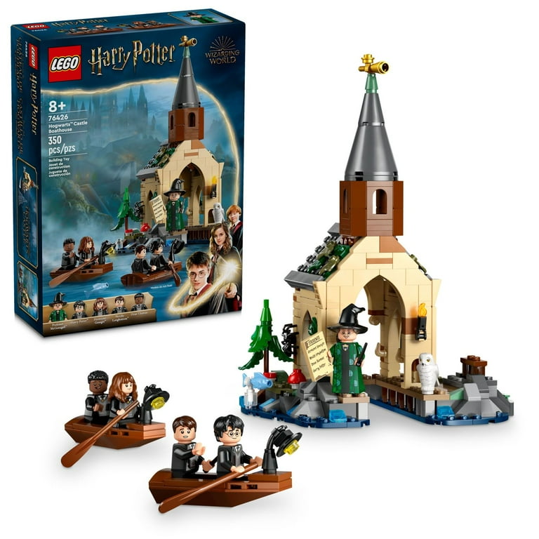 LEGO Harry Potter Hogwarts Castle Boathouse Building Set, Toy for