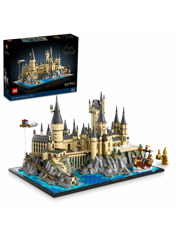 LEGO Harry Potter Hogwarts Castle and Grounds 76419 Building Set, Gift Idea for Adults, Collectible Harry Potter Playset, Recreate Iconic Scenes from the Wizarding World