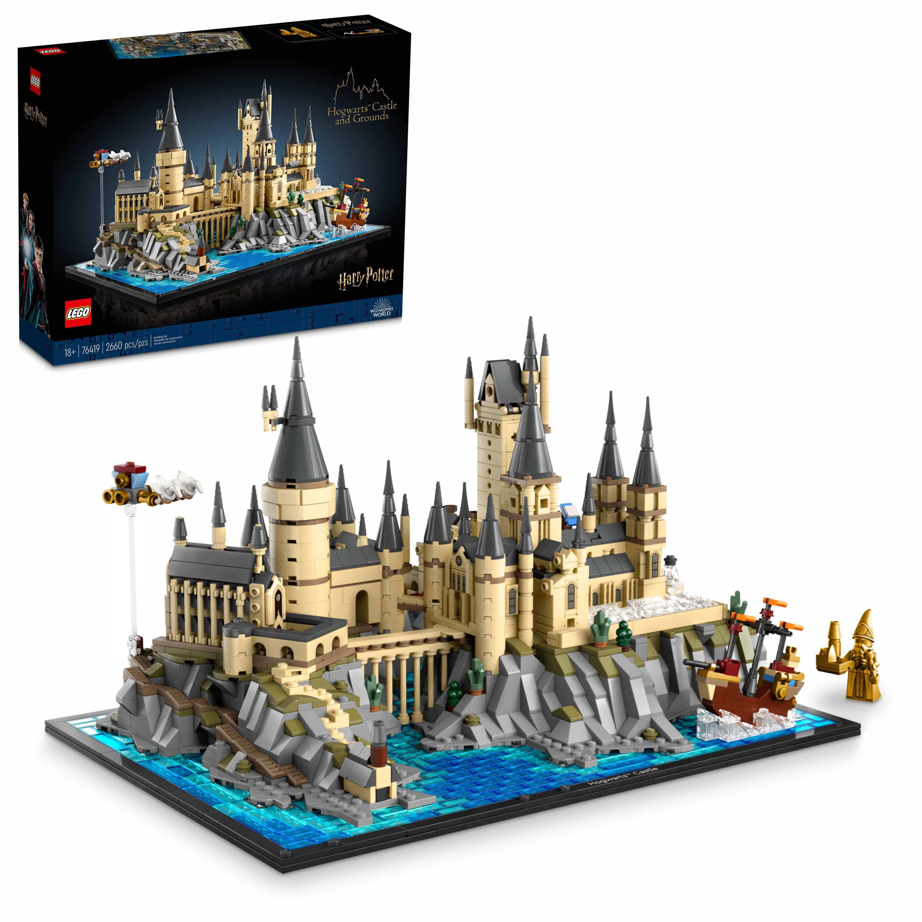 Acrylic Display Case for LEGO Harry Potter Hogwarts Castle