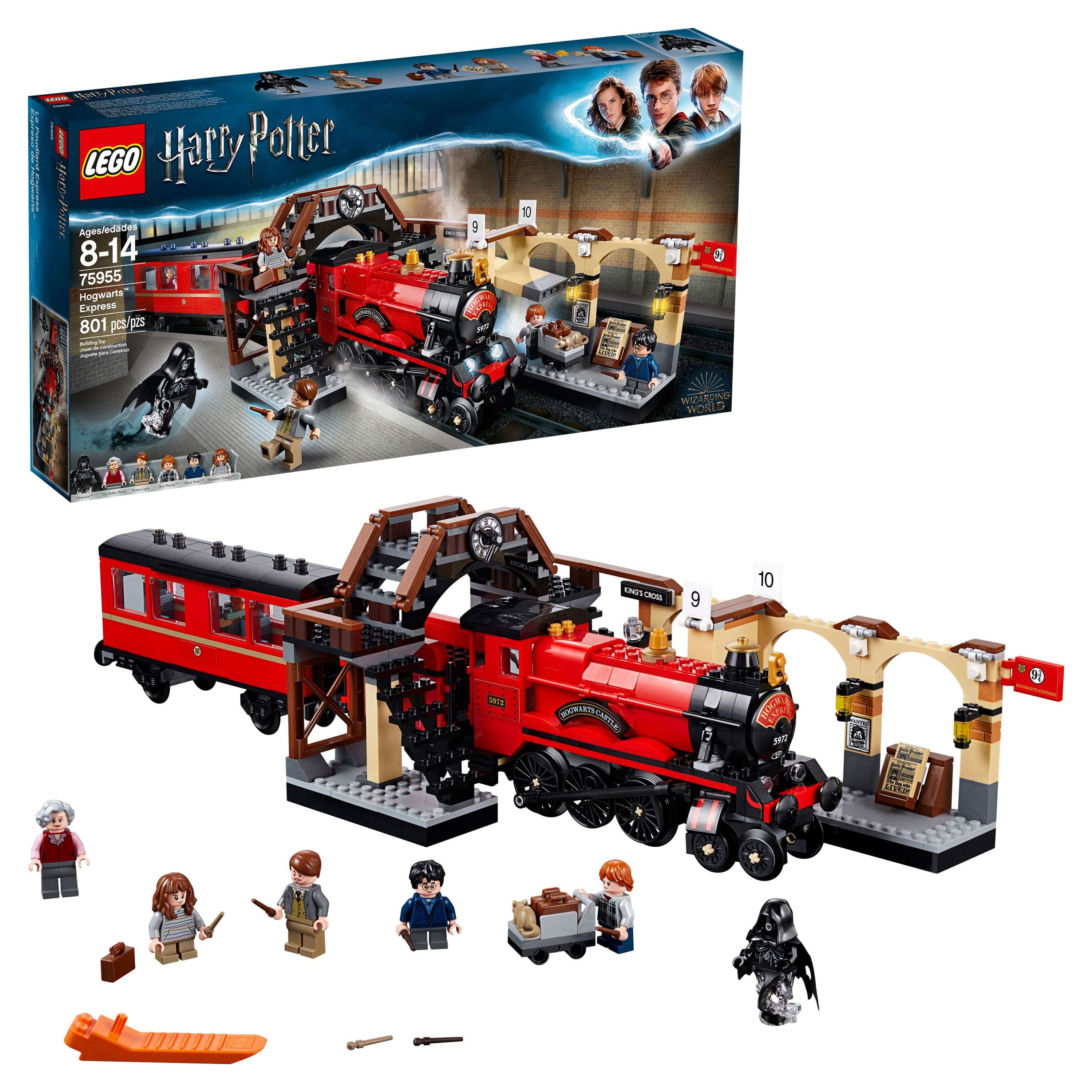 LEGO Harry Potter Hogwarts Express 75955 Toy Model Train Building Set - image 1 of 5