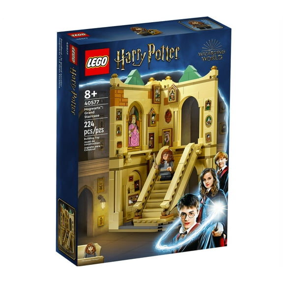 LEGO Harry Potter Hogwarts Grand Staircas Building Blocks Sets, 224 Piece