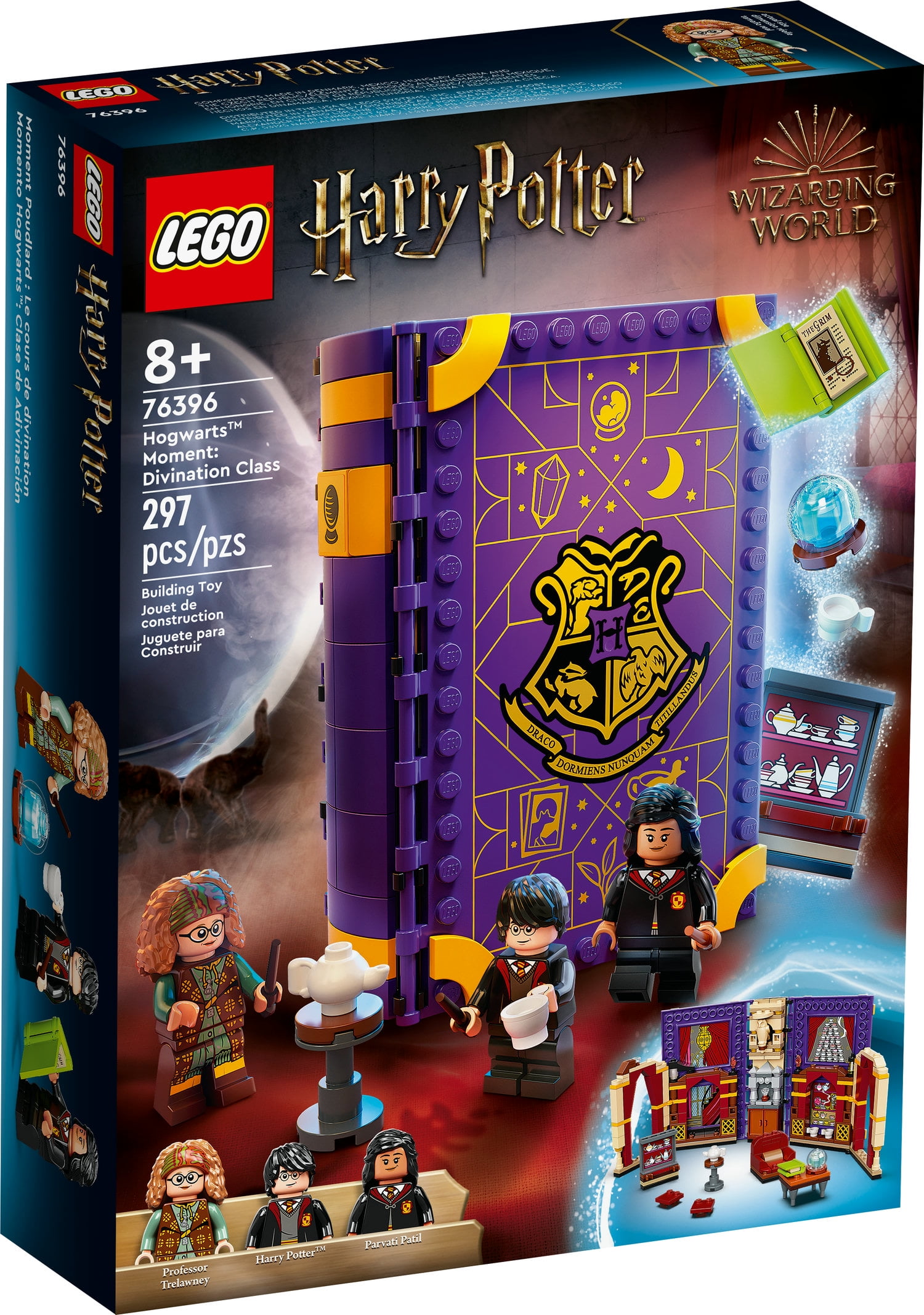LEGO Harry Potter Hogwarts Moment Divination Class 76396 Building Kit Collectible Classroom Playset for Ages 8 297 Pieces