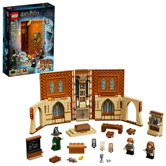 LEGO Harry Potter Hogwarts Moment: Transfiguration Class 76382 Collectible Playset (240 Pieces)