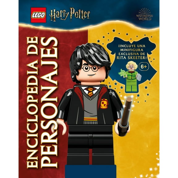 LEGO Harry Potter: LEGO Harry Potter Enciclopedia de personajes (Character Encyclopedia) : Con una minifigura exclusiva de LEGO Harry Potter (Mixed media product)
