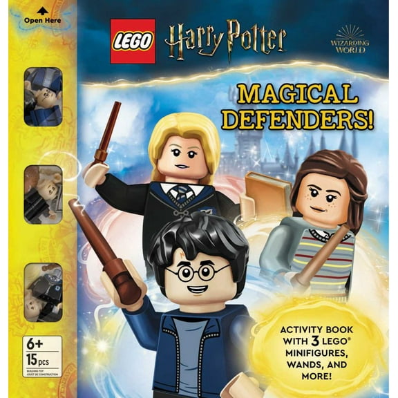 LEGO Harry Potter: Magical Defenders: Activity Book with 3 Minifigures and Accessories (Hardcover)