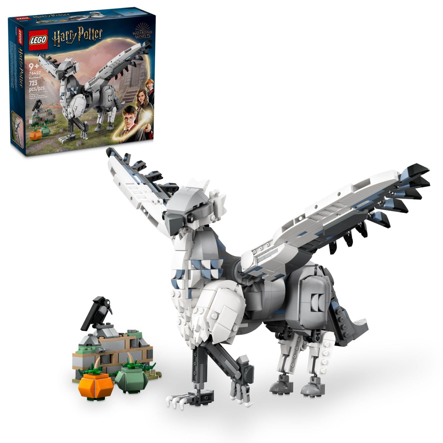 LEGO Harry Potter Buckbeak the Hippogriff Collectible Toy, Magical Creature Figure, Fun Harry Potter Toy for Kids, Harry Potter Themed Birthday Gift for 9 Year Old Boys, Girls or Any Fan, 76427