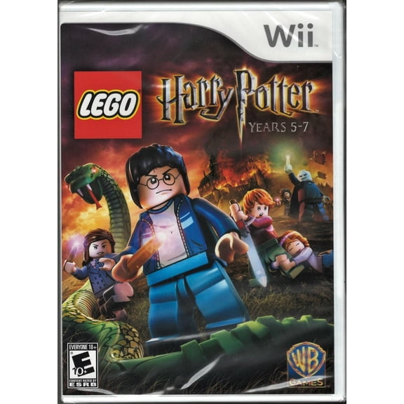 Restored LEGO Harry Potter: Years 5-7 Action & Adventure, Parental Controls, Video Game for Nintendo Wii, 4 Offline Players