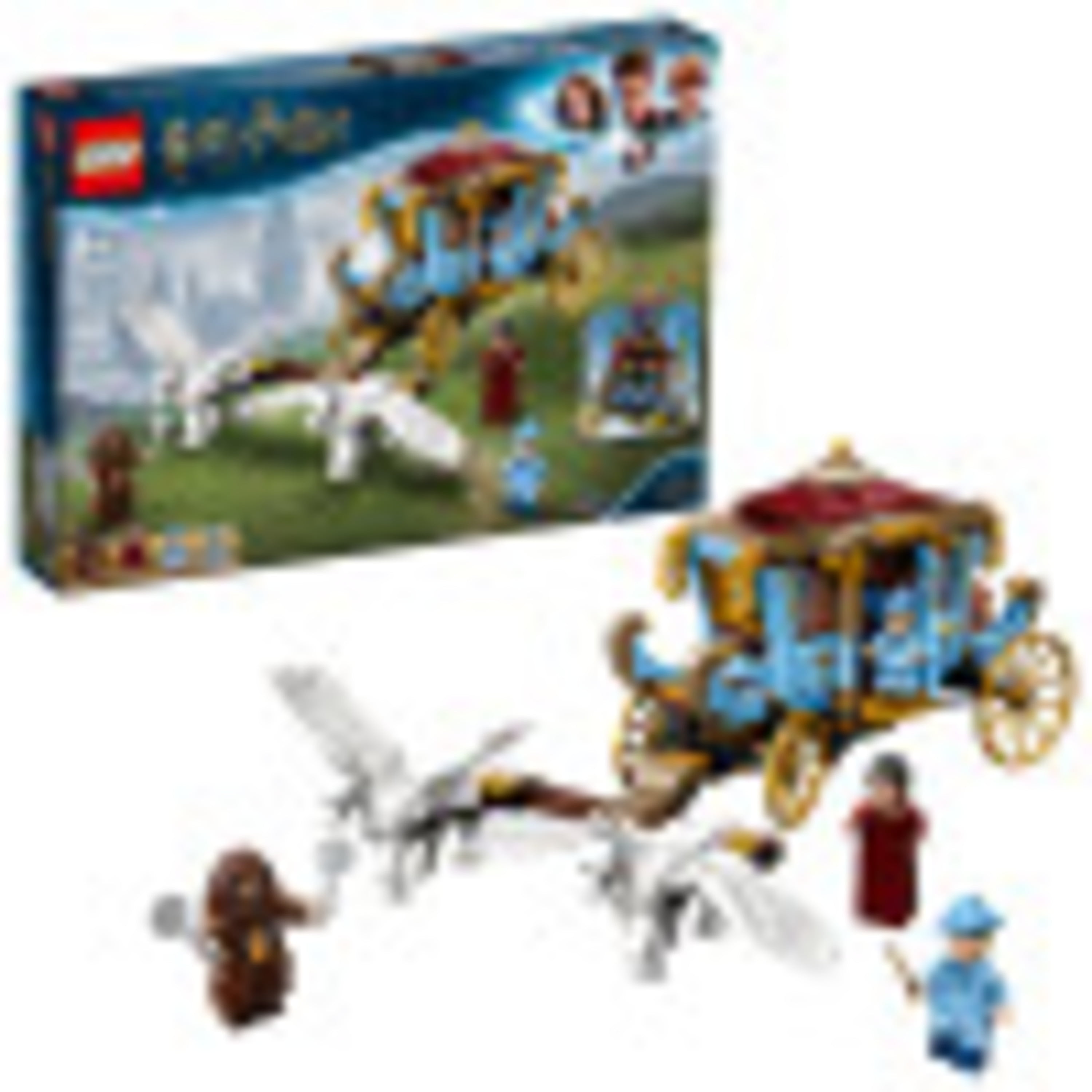 LEGO Harry Potter Beauxbatons Carriage Hogwarts Arrival Set 75958 430 Pieces Walmart