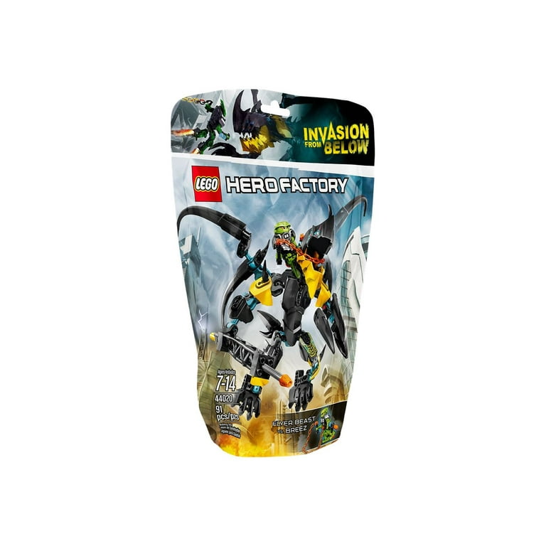 LEGO Hero Factory Flyer Beast vs. Breez 44020 Building Set 91 Pieces