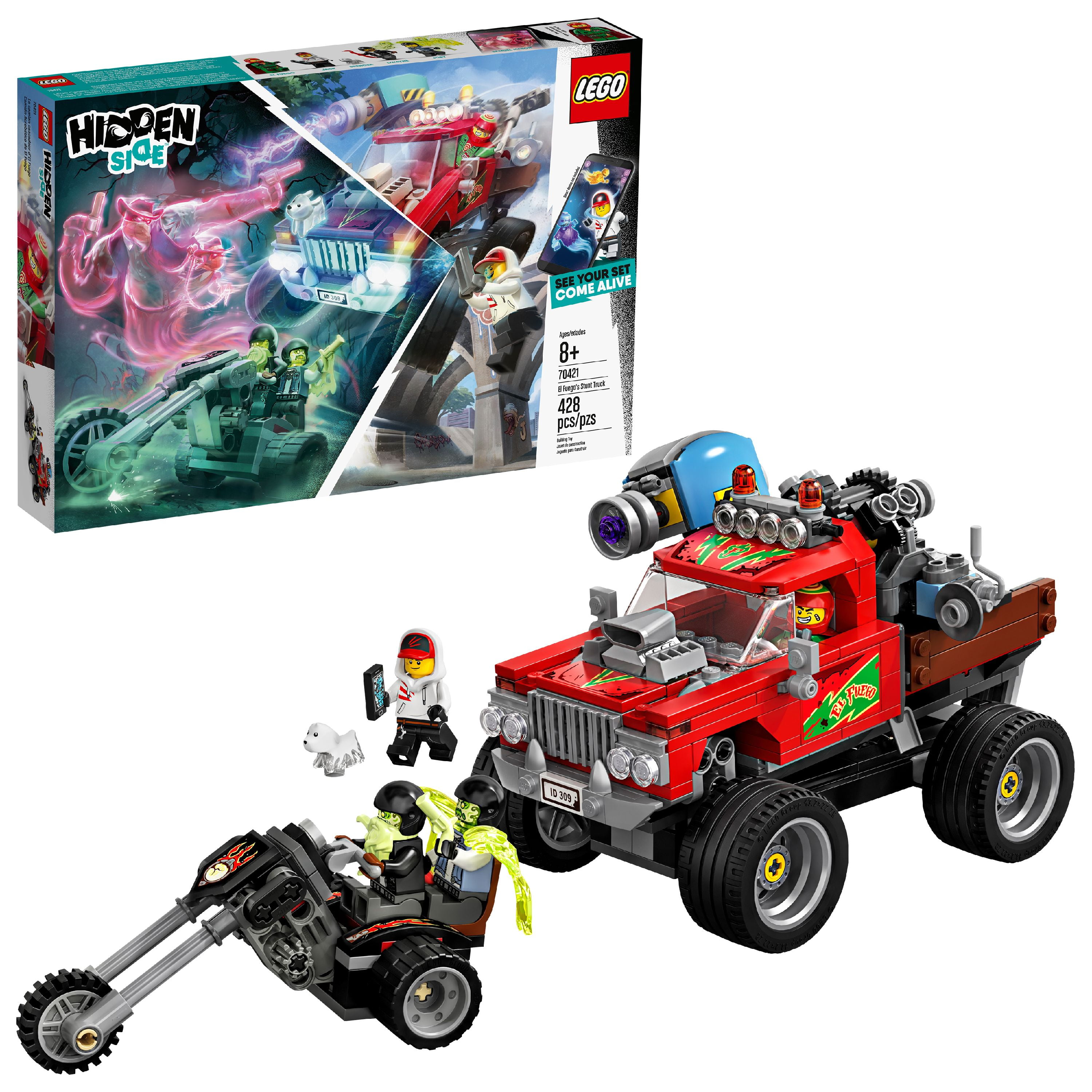 LEGO Hidden Side Reality (AR) El Fuego's Stunt Truck Set 70421 (428 Pieces) Walmart.com