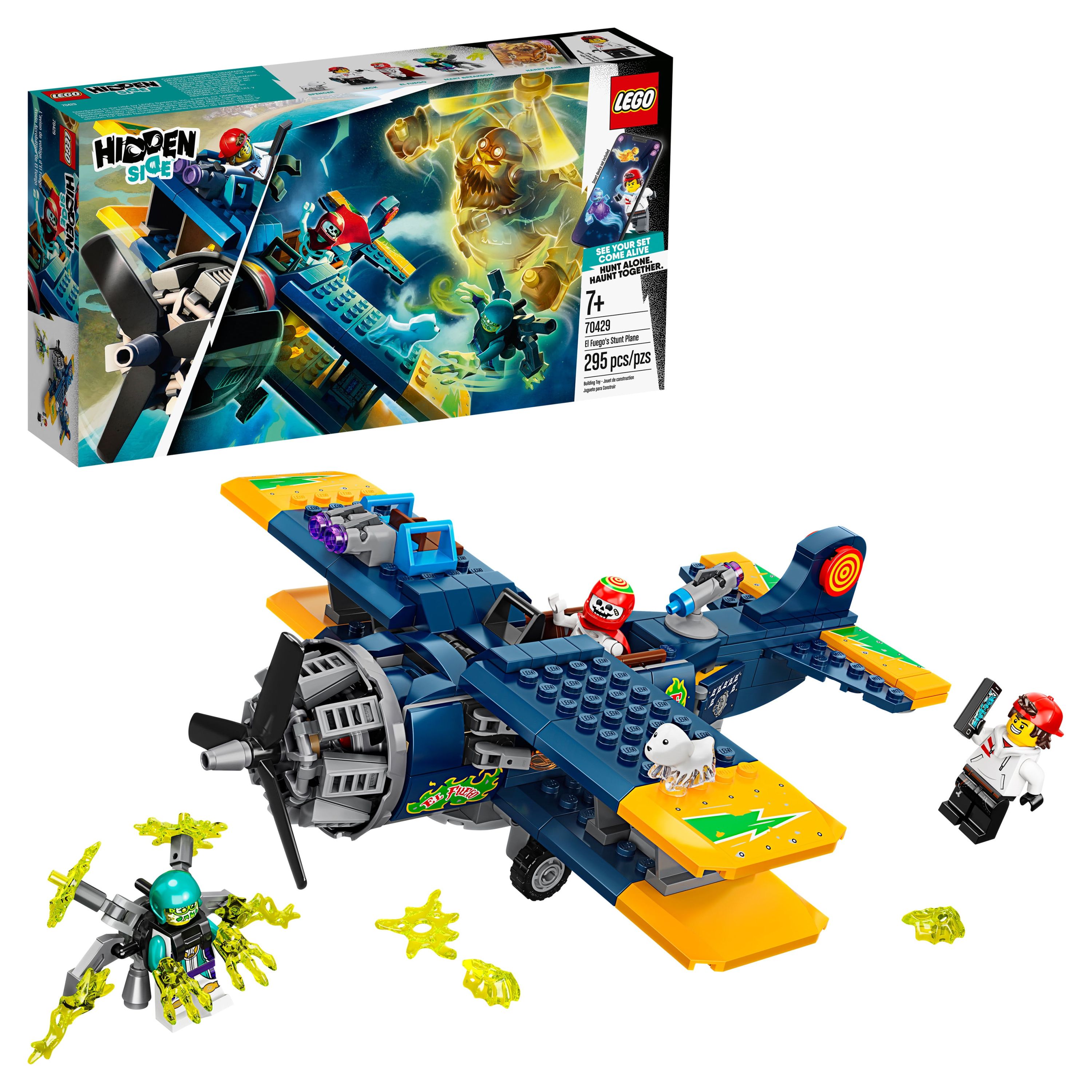LEGO Hidden Side El Fuego's Stunt Plane 70429 Augmented Reality (AR) Play Experience for Kids (295 Pieces) - image 1 of 4