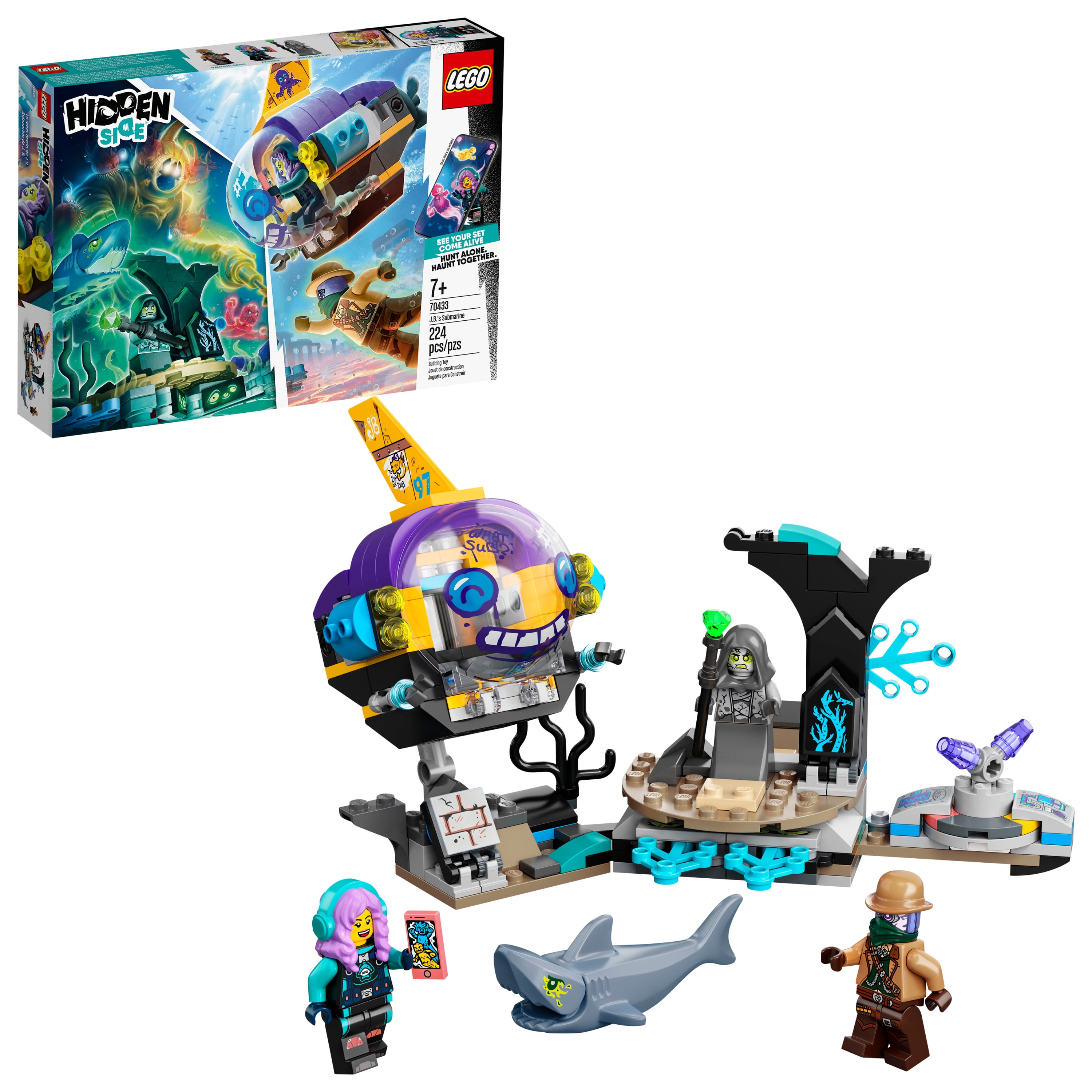 LEGO Hidden Side Submarine 70433 AR Building Toy New Zealand Ubuy