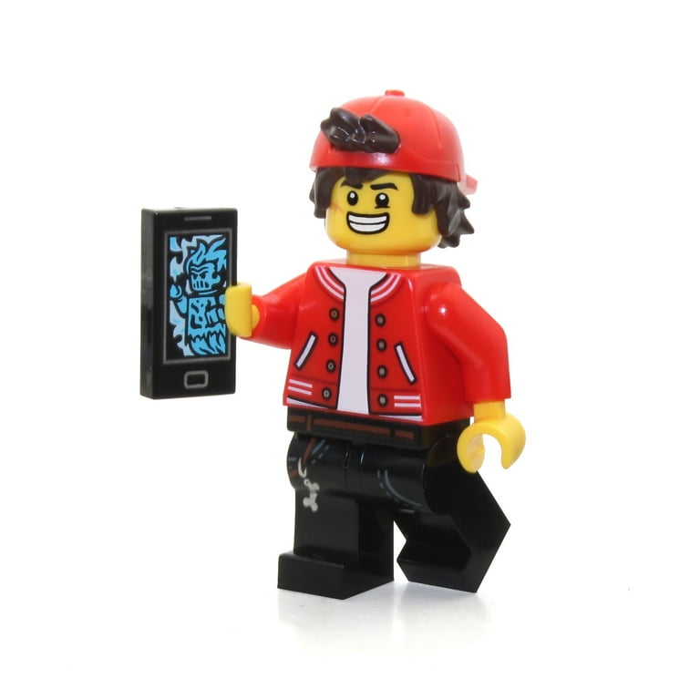 LEGO Hidden Side Minifigure Jack Davids with Ghost Smartphone