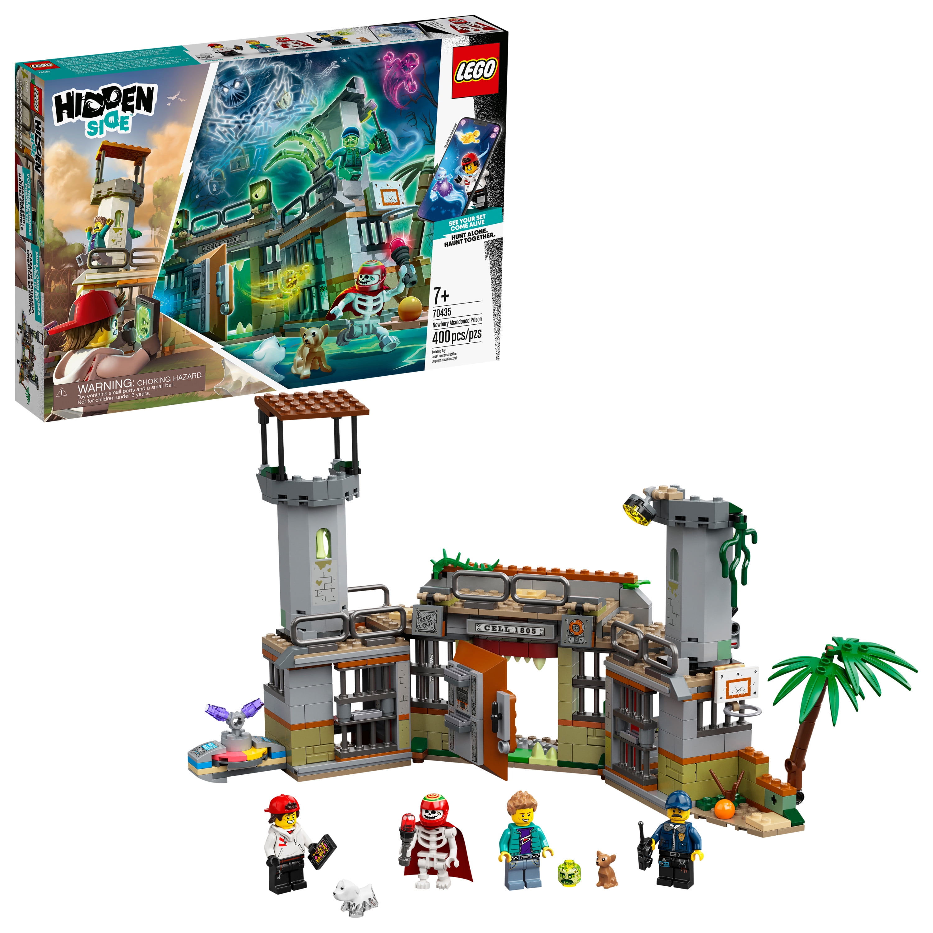 LEGO Hidden Side Newbury Abandoned Prison 70435 Augmented Reality (AR) Building Toy Kids Ages 7+ (400 Pieces) - Walmart.com
