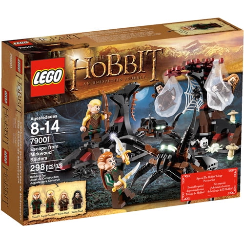 luft pizza format LEGO Hobbit Escape from Mirkwood Spiders Play Set - Walmart.com