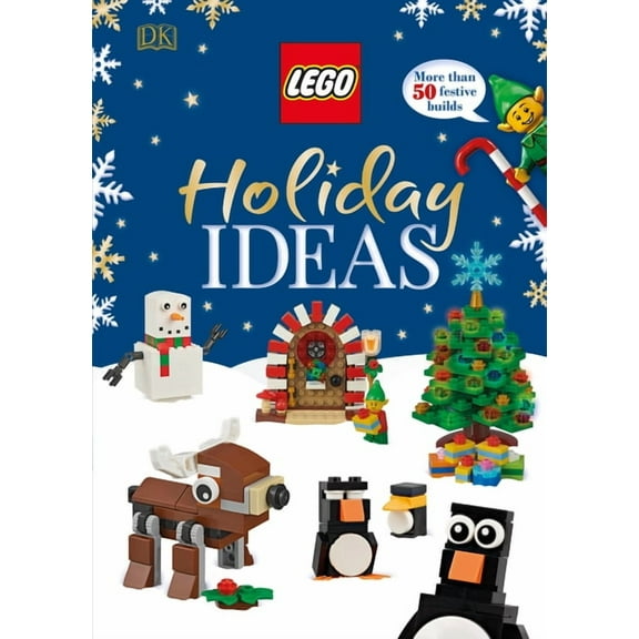 Lego Holiday Ideas: More Than 50 Festive Builds (Library Edition), (Hardcover)