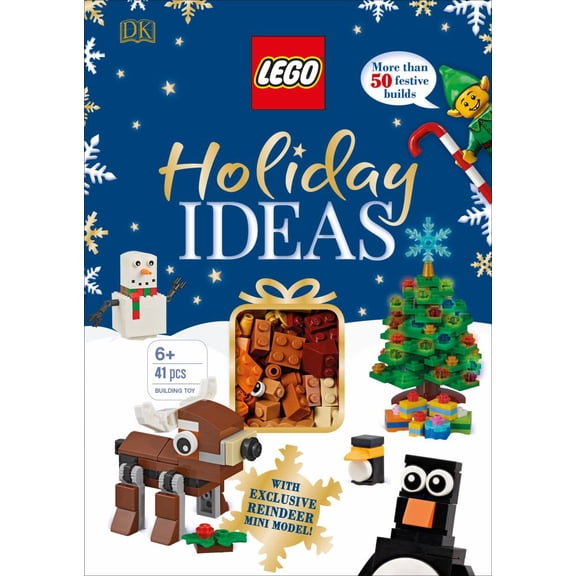 LEGO Holiday Ideas: With Exclusive Reindeer Mini Model (Hardcover)