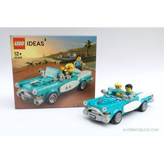 LEGO Ideas Vintage Car 189 Piece Building Set 40448