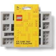 LEGO Brick Silicone Ice Cube Molds and Chocolate Trays, Blue, Pink & Gray - 3 Pack
