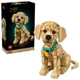 thumbnail image 1 of LEGO Icons Golden Retriever Puppy Building Set for Adults, Ages 18+ - Decor for Home, Bedroom, or Book Shelf - Gifts for Women & Men - Posable Dog Figure - 11384, 1 of 9