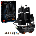 thumbnail image 1 of LEGO Icons Captain Jack Sparrow's Pirate Ship Interlocking Block Building Set 2861 Pieces 1 Pack, 1 of 24