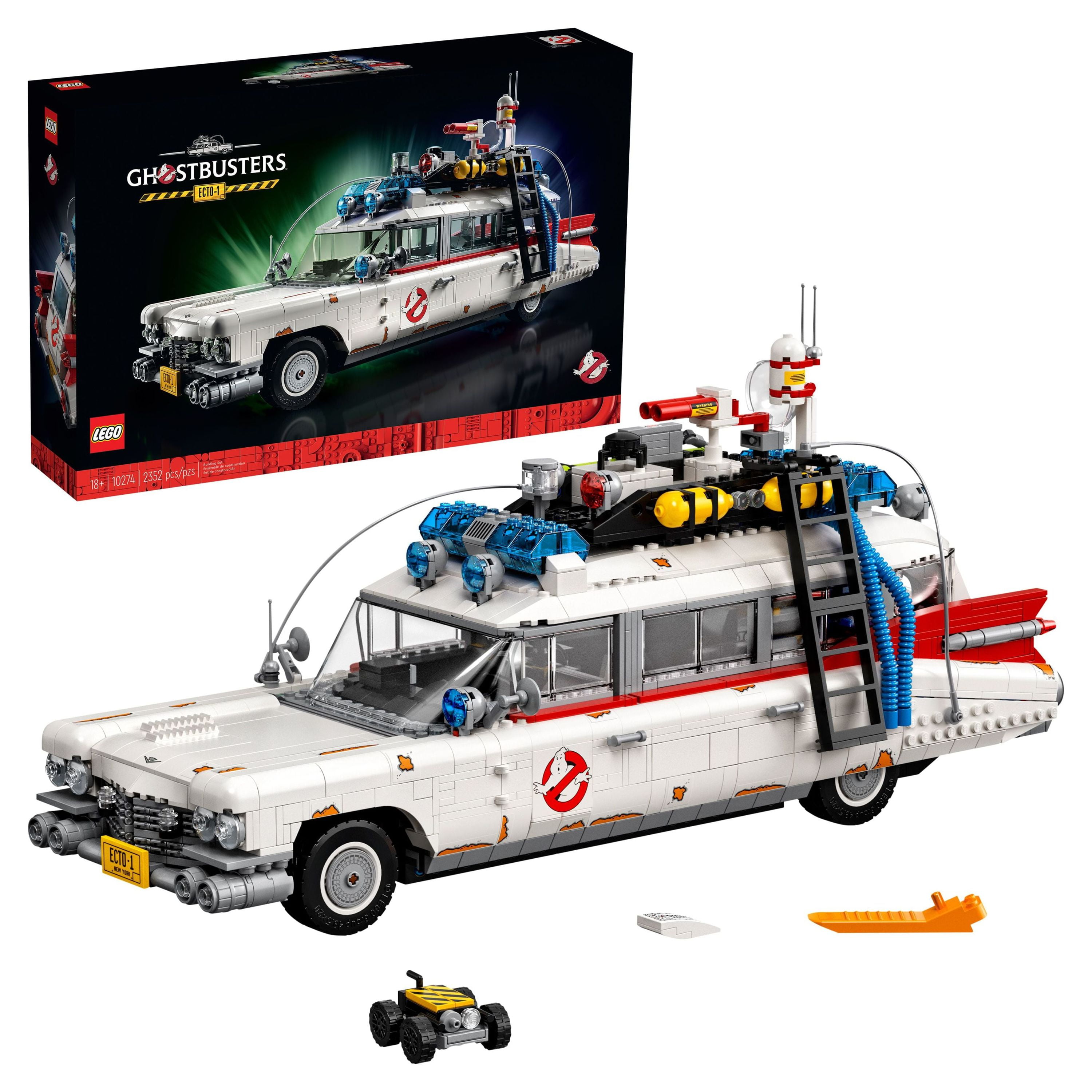 LEGO Icons Ghostbusters ECTO-1 10274 Car Kit, Large Set for Adults, Gift  Idea for Men, Women, Her, Him, Collectable Model for Display, Nostalgic  Home Décor 