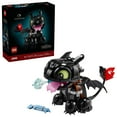 thumbnail interactive-video image 1 of LEGO Icons How to Train Your Dragon: Toothless Building Set for Adults, Ages 18+ - Room Decor for Office, Bedroom, or Book Shelf - Collectible for Movie Fans - Gift Idea for Birthdays - 10375, 1 of 10