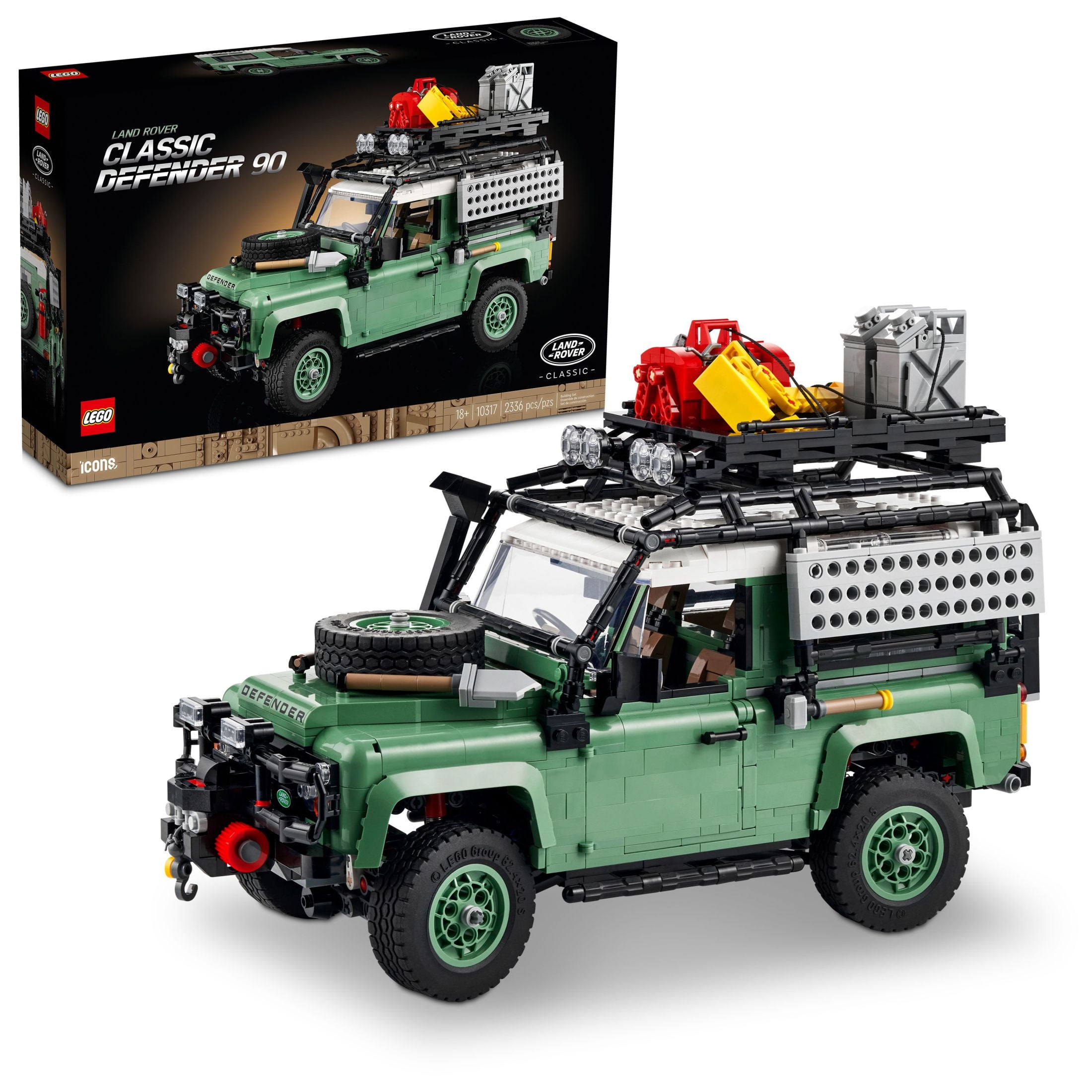 LEGO Icons Vintage Land Rover Classic Defender 90 10317