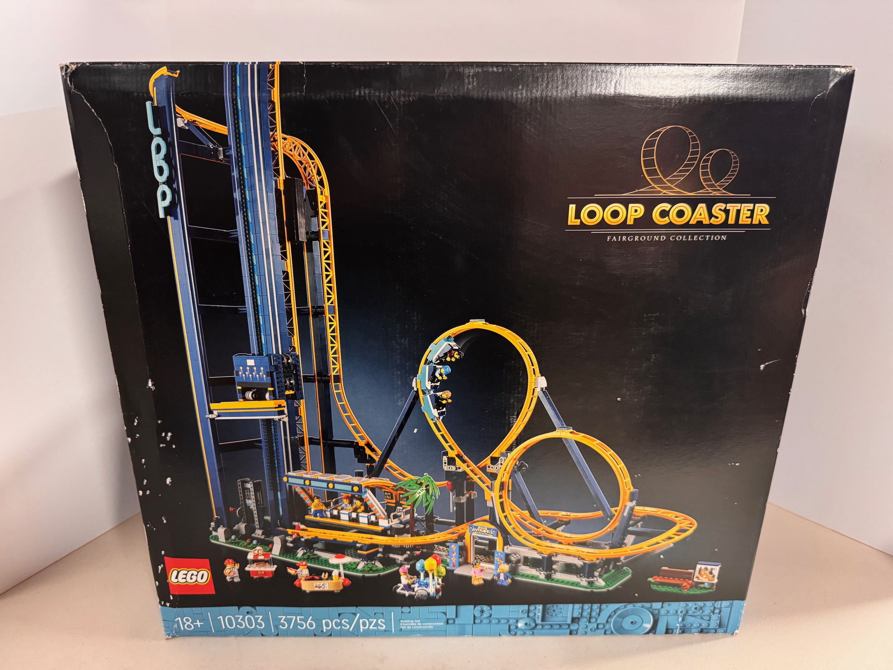 LEGO Icons Loop Coaster Set 10303 Model Building Kit for Adults