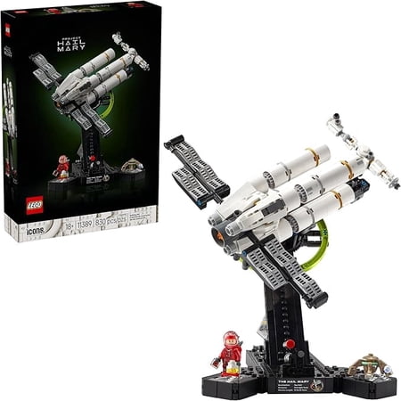 LEGO Icons Project Hail Mary Collectible Building Set for Adults - Room or Office Decor for Men & Women - Gifts for Fans of The Book - 11389
