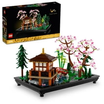LEGO Icons Tranquil Garden Creative Building Set, A Gift Idea for Adult Fans of Japanese Zen Gardens and Meditation, Build and Display Set for Office or Home Décor, Great Gift for Mother's Day, 10315