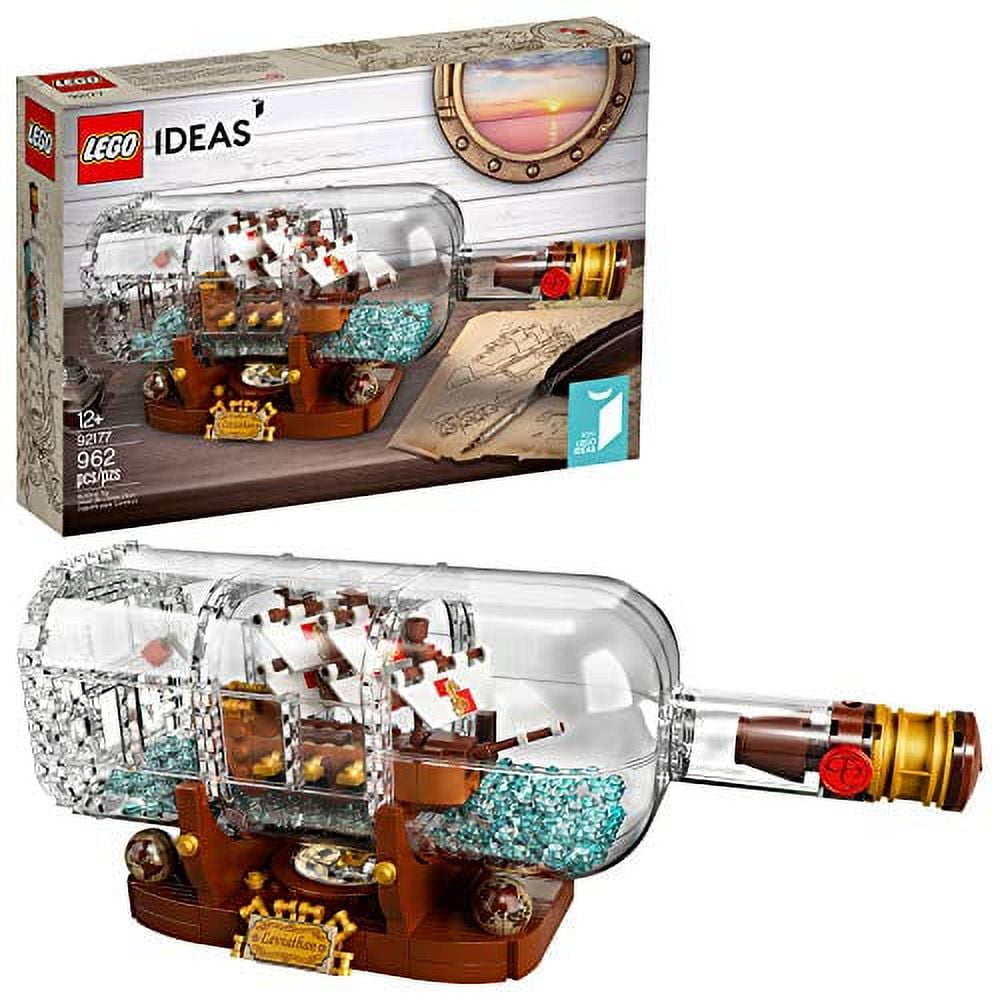 LEGO Ideas Adult 12+ Years Interlocking Block Building Set, 3x12x3x3x1 Inches, 962 Count