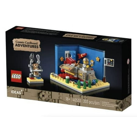 LEGO Ideas Cosmic Cardboard Adventures 203 Piece Building Set 40533