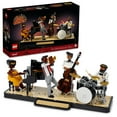 thumbnail image 1 of LEGO Ideas Jazz Quartet, Building Set for Adults Featuring Buildable Stage with 4 Band Musician Figures, Includes Piano, Double Bass, Trumpet, and Drum Kit Instruments, Great for Home Display, 21334, 1 of 8