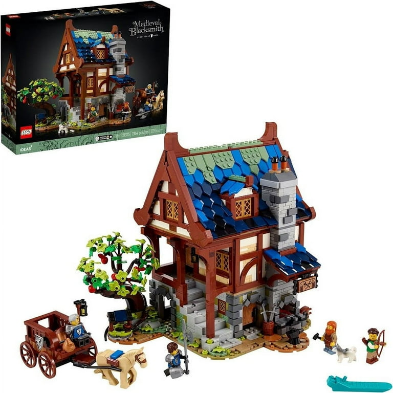 LEGO Ideas Medieval Blacksmith 21325 Building Kit Impressive