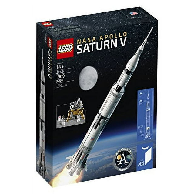 LEGO Ideas Nasa Apollo Saturn V 21309 Building Kit (1969 Piece)