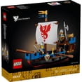 thumbnail image 1 of LEGO Ideas Sea Serpent 241-Piece Medieval Ship Building Set with 2 Knight Minifigures, Collectible Pirate & Castle Display Model, Nostalgic Gift for Adults 40912, 1 of 7