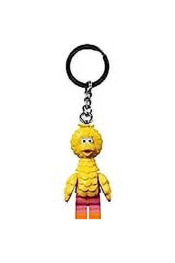 Ideas Sesame Street Big Bird Minifigure Keyring Keychain 854194